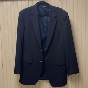 Jos. A. Bank wool blazer, navy blue 41L